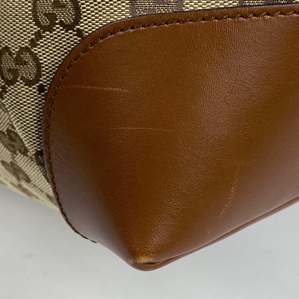 Gucci Gg Pattern Sherry Line Web Tote Gg Beige Br… - image 3
